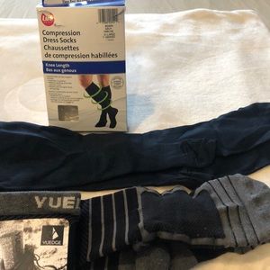 2/30.00 Mens Compression Socks